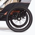 Remorcă pentru bicicletă pentru două persoane bobike Moobe gri-negru 8616000001 12