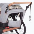Remorcă pentru bicicletă pentru două persoane bobike Moobe gri-negru 8616000001 13