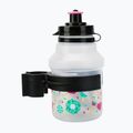 Bidon de bicicletă pentru copii  Polisport Lolipops 350 ml Junior + koszyk clear