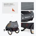 Remorcă pentru bicicletă Polisport Kids Trailer&Stroller black/grey 5
