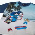 Tricou pentru copii LEGO Lwtaffy 312 albastru închis 3