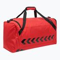 Hummel Core Sports 31 l sac de antrenament roșu adevărat/negru 7