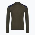 Bluză termoactivă pentru bărbați Dovre Folded Collar khaki 4