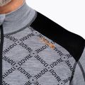Bluză termoactivă pentru bărbați Dovre Half Zip Jacquard grey 4
