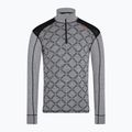 Bluză termoactivă pentru bărbați Dovre Half Zip Jacquard grey 5