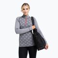 Bluză termoactivă pentru femei Dovre Half Zip Jacquard grey 4