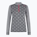 Bluză termoactivă pentru femei Dovre Half Zip Jacquard grey 5