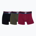 Boxeri pentru bărbați CR7 Basic Trunk 3 pary multicolor