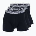 Boxeri pentru bărbați CR7 Basic Trunk 3 pack black
