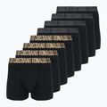 Boxeri pentru bărbați CR7 Basic Trunk 8 perechi black
