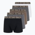 Boxeri pentru bărbați CR7 Basic Trunk 5 par multicolur
