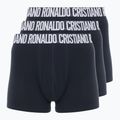 Boxeri pentru bărbați CR7 Basic Trunk 3 perechi 2765 black