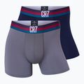 Boxeri pentru bărbați CR7 Fashion Trunk Micro 2 perechi 457 multicolour