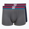 Boxeri pentru bărbați CR7 Fashion Trunk Micro 2 perechi 457 multicolour