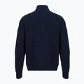 Pulover pentru bărbați Dovre Ribbed Knit Half Zip navy 2