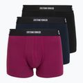 Boxeri pentru bărbați CR7 Basic Trunk 3 pack multicolour