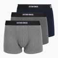 Boxeri pentru bărbați CR7 Basic Trunk 3 pack multicolour