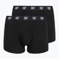 Boxeri pentru bărbați CR7 Fashion Trunk 2 pack black