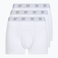 Boxeri pentru bărbați CR7 Basic Trunk 3 perechi white