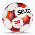 Minge de fotbal SELECT Brillant Super FIFA Betclic 1 v25 white/red mărimea 5 2
