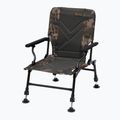 Scaun Prologic Avenger Relax Camo Scaun Camo cu suporturi pentru brațe și huse gri-verde PLB027