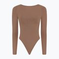 Body de antrenament pentru femei Girlfriend Collective Ava Scoop Back brownie 7