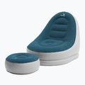 Fotoliu turistic gonflabi Easy Camp Comfy Lounge Set steel blue