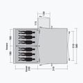 Outwell cort de camping pentru 6 persoane Montana 6PE albastru marin 111206 5