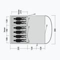 Cort de camping 6-persoane Outwell Sky 6 blue 8