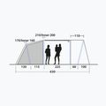 Cort de camping 4-persoane Outwell Sacramento 4 Air blue 9