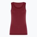 Tricou termoactiv pentru femei Dovre Wool Singlet burgundy
