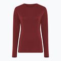 Bluză termoactivă pentru femei Dovre Wool burgundy 3