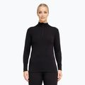 Bluză termoactivă pentru femei Dovre Wool Zip black