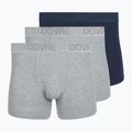 Boxeri termoactivi pentru bărbați Dovre Tights 3 pack grey