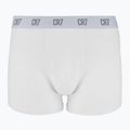Boxeri pentru bărbați CR7 Basic Trunk 3 pperechi white/ greymelange/ black 3