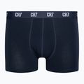 Boxeri bărbătești CR7 Basic Trunk 3 pary grey melange/white/navy 8