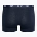 Boxeri bărbătești CR7 Basic Trunk 3 pary grey melange/white/navy 9