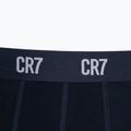 Boxeri bărbătești CR7 Basic Trunk 3 pary grey melange/white/navy 10