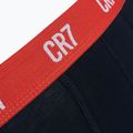 Boxeri bărbătești CR7 Basic Trunk 3 pary grey melange/red/navy 11