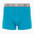 Boxeri pentru bărbați CR7 Basic Trunk 3 perechi black/ green/ light green 2