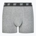 Pantaloni scurți de boxer CR7 Basic Trunk pentru bărbați 5 perechi negru/gri gri închis/gri/gri/alb 5