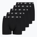 Boxeri bărbătești CR7 Basic Trunk 5 par black/white