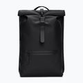 Rucsac de oraș Rains Rucksack Rolltop W3 13 l black