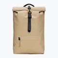 Rucsac de oraș Rains Rucksack Rolltop W3 13 l sand