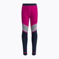 Lenjerie termoactivă pentru copii Color Kids Ski Underwear Colorblock roz-neagră 740777.5885 5