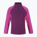 Bluză fleece pentru copii Color Kids Fleece Pulli Striped mov-roză 740769