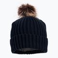 Căciulă de iarnă pentru copii Color Kids Hat w. Detachable Fake Fur neagră 740799 2