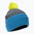 Căciulă de iarnă pentru copii Color Kids Hat Beanie Colorblock albastru-gri 740805