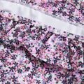 Costum de baie două piese pentru copii Color Short Skirt Bikini mov CO7201116071 3