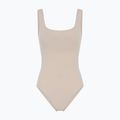 Body de antrenament pentru femei Girlfriend Collective Penny Square Neck cream 7